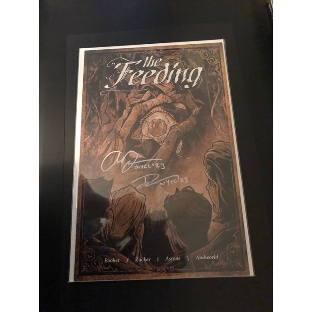 The Feeding NYCC 2023 SIGNED By David M Booher & Drew Zucker NM